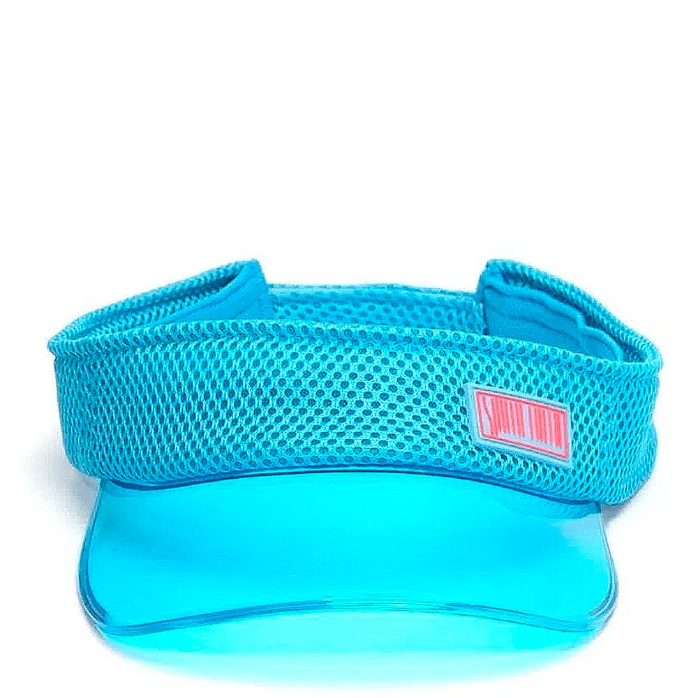 Viseira Esportiva Beach Tennis Azul Neon Maresia - vista 2 de 3