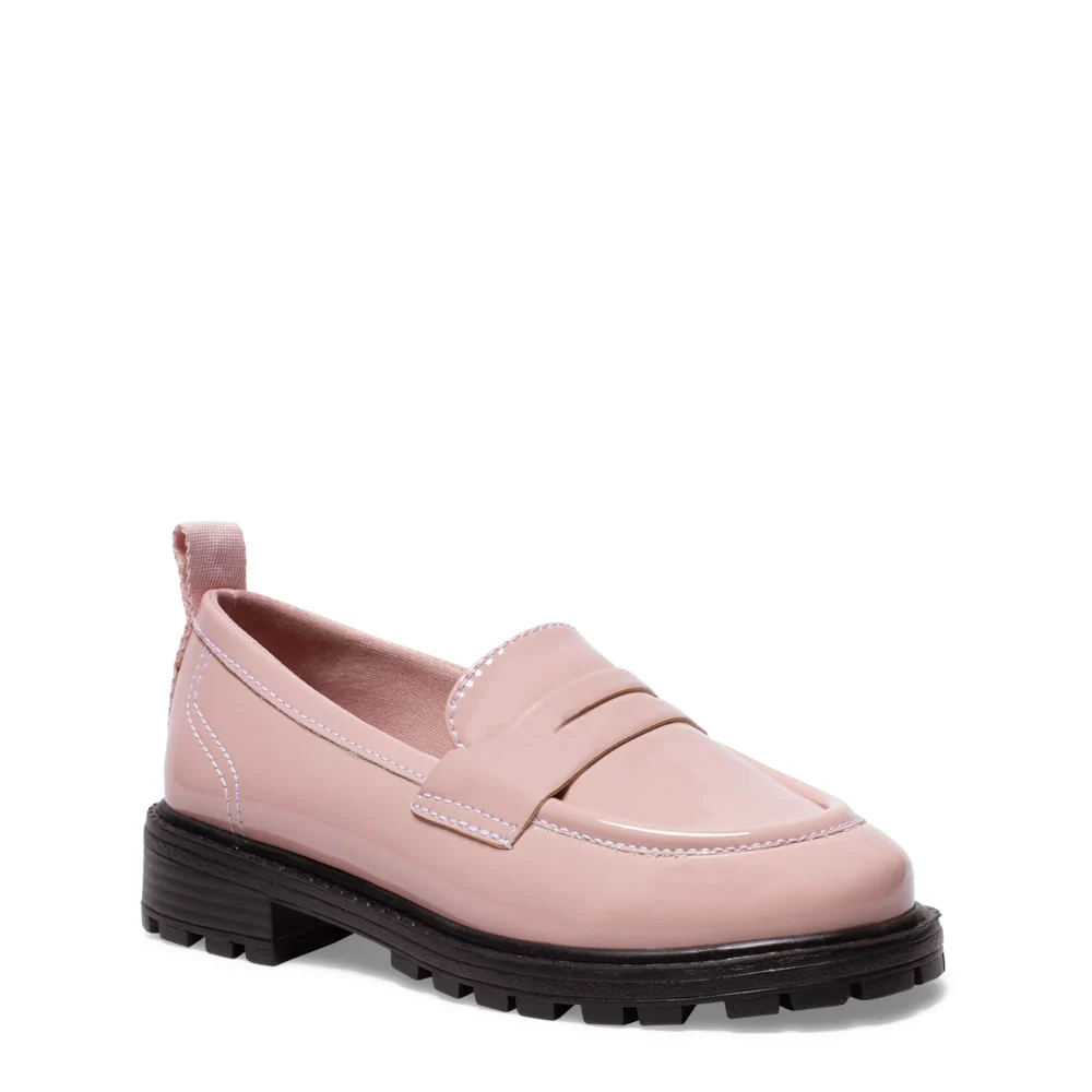 Sapato Mocassim Infantil Rosa Verniz Anzeli - vista 2 de 5