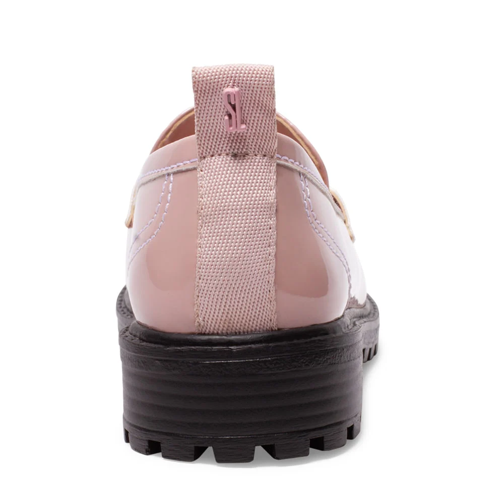 Sapato Mocassim Infantil Rosa Verniz Anzeli - vista 5 de 5
