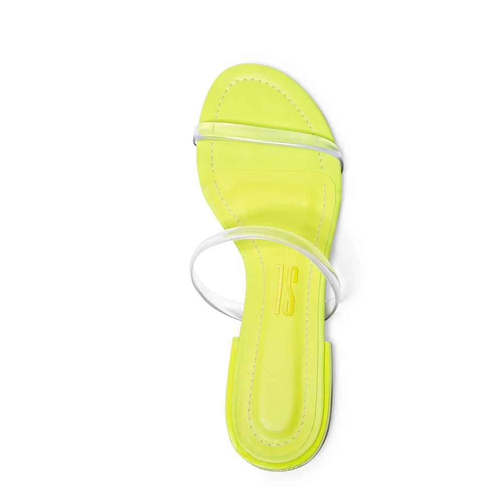 Rasteira Napa Santorine Verde Fresh - vista 3 de 4