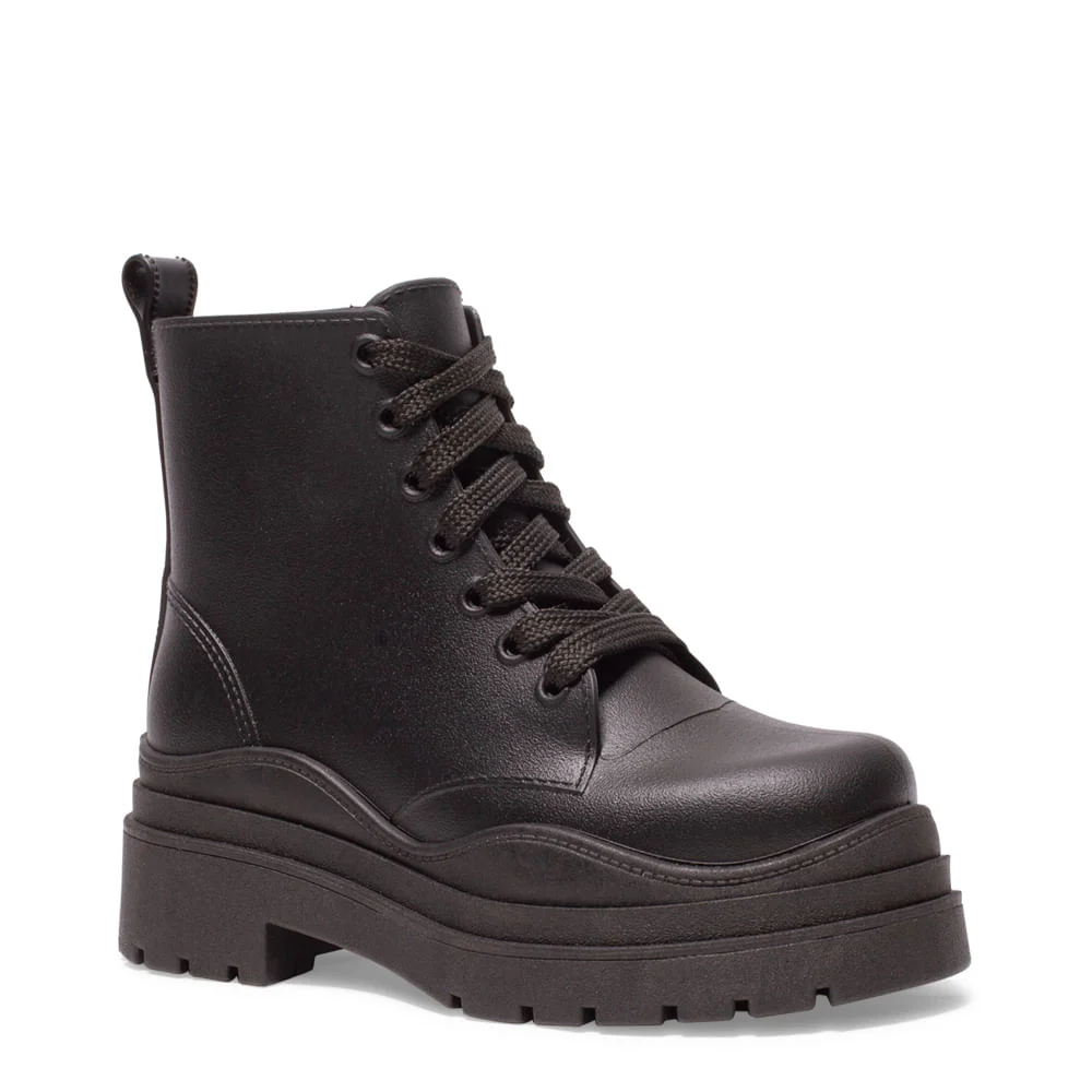 Bota Coturno Infantil Preto - vista 3 de 5