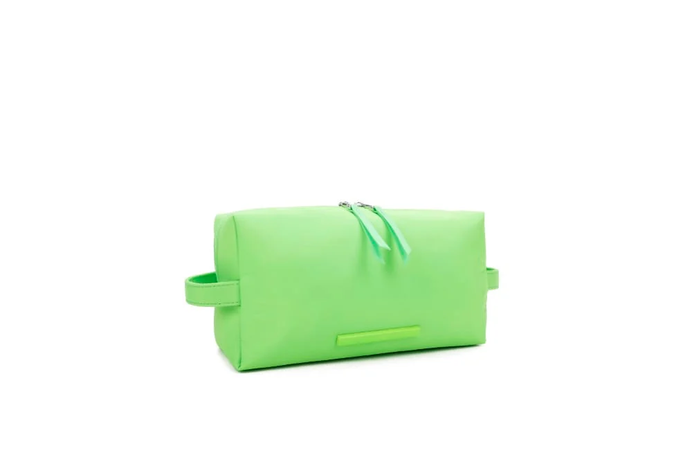 Necessaire Verde Zíper Duplo - vista 2 de 7