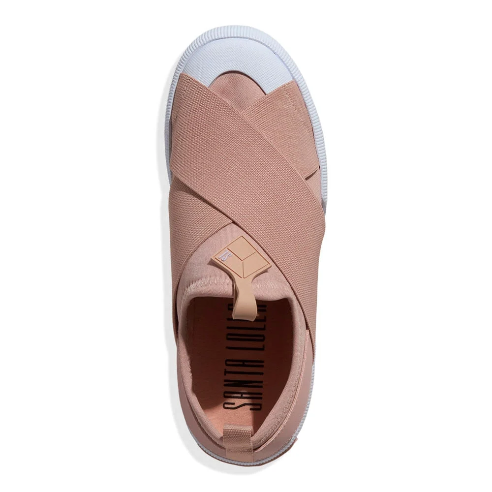Tênis Slip On Neoprene Elásticos Rosa - vista 4 de 4