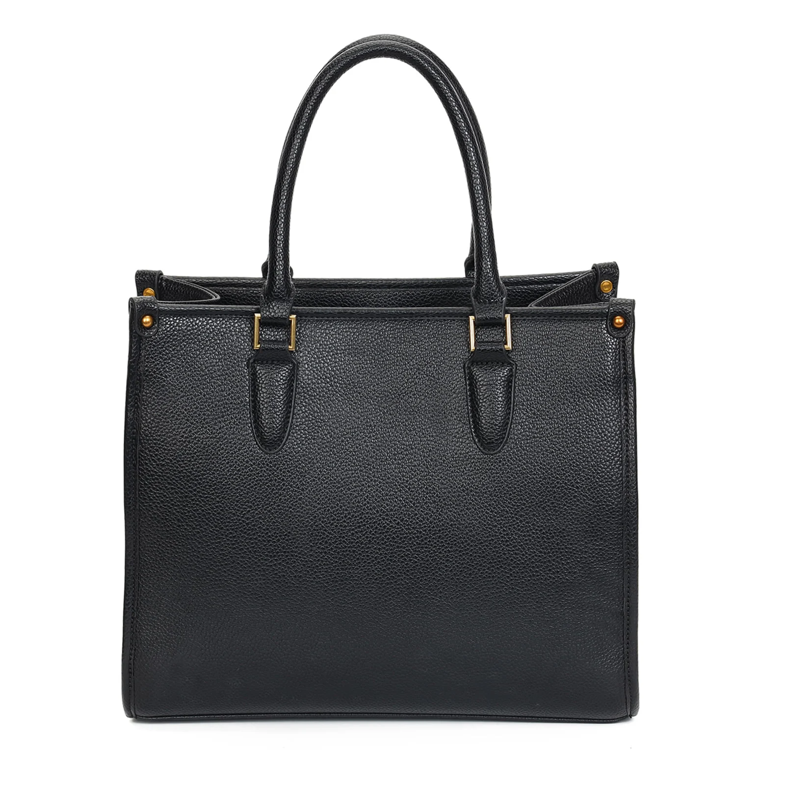 Bolsa Tote Preta Grande Alça Fina - vista 5 de 7