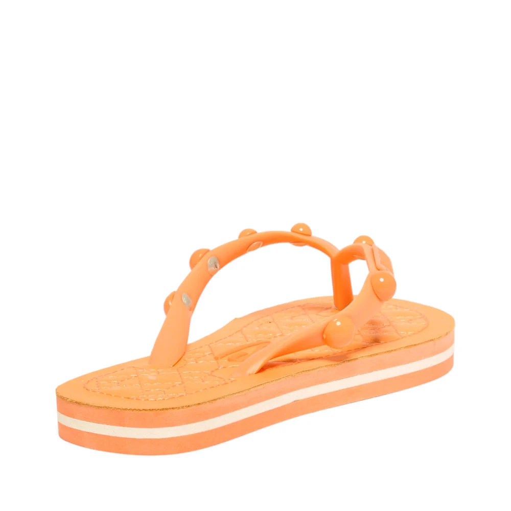 Flip flop borracha papaia - vista 3 de 4