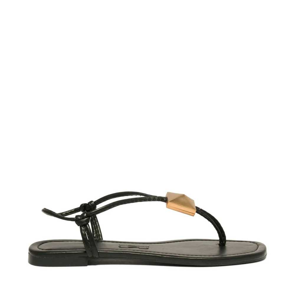 Rasteira Napa Soft Preto - vista 1 de 4