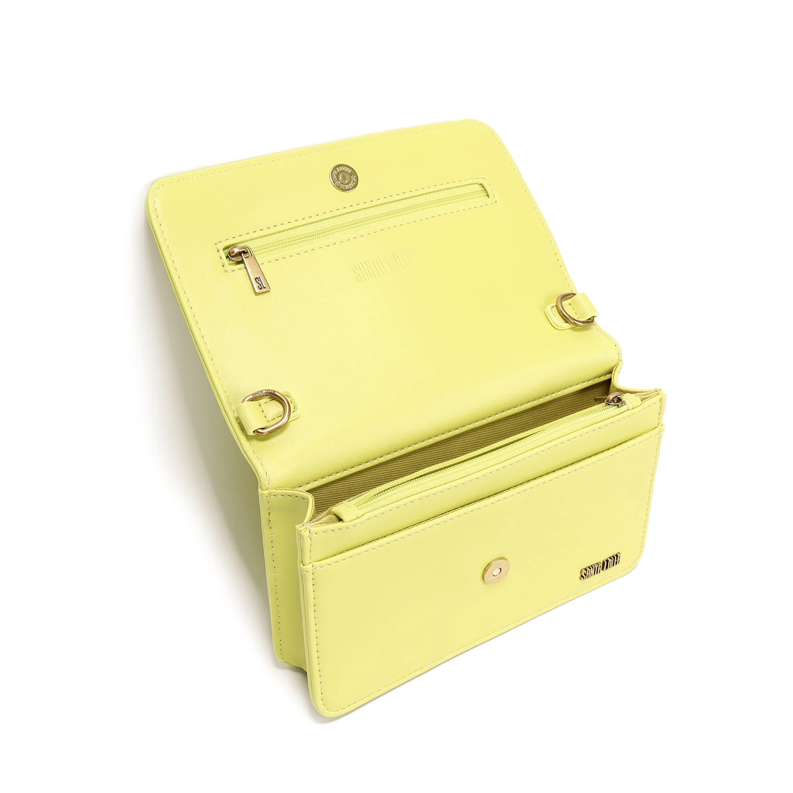 Bolsa Flap Bag Verde Transversal - vista 3 de 3