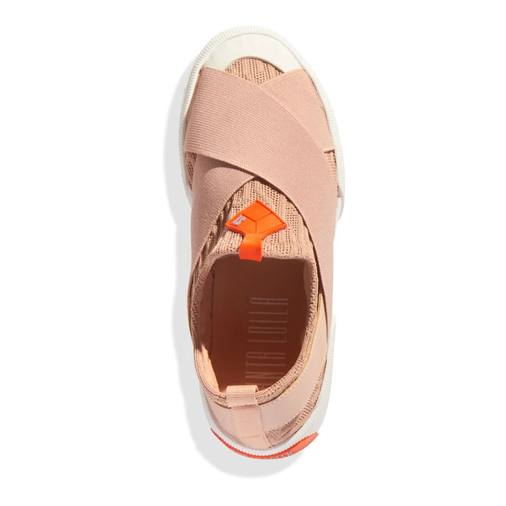 Tênis Knit Rosa Elástico - vista 4 de 4