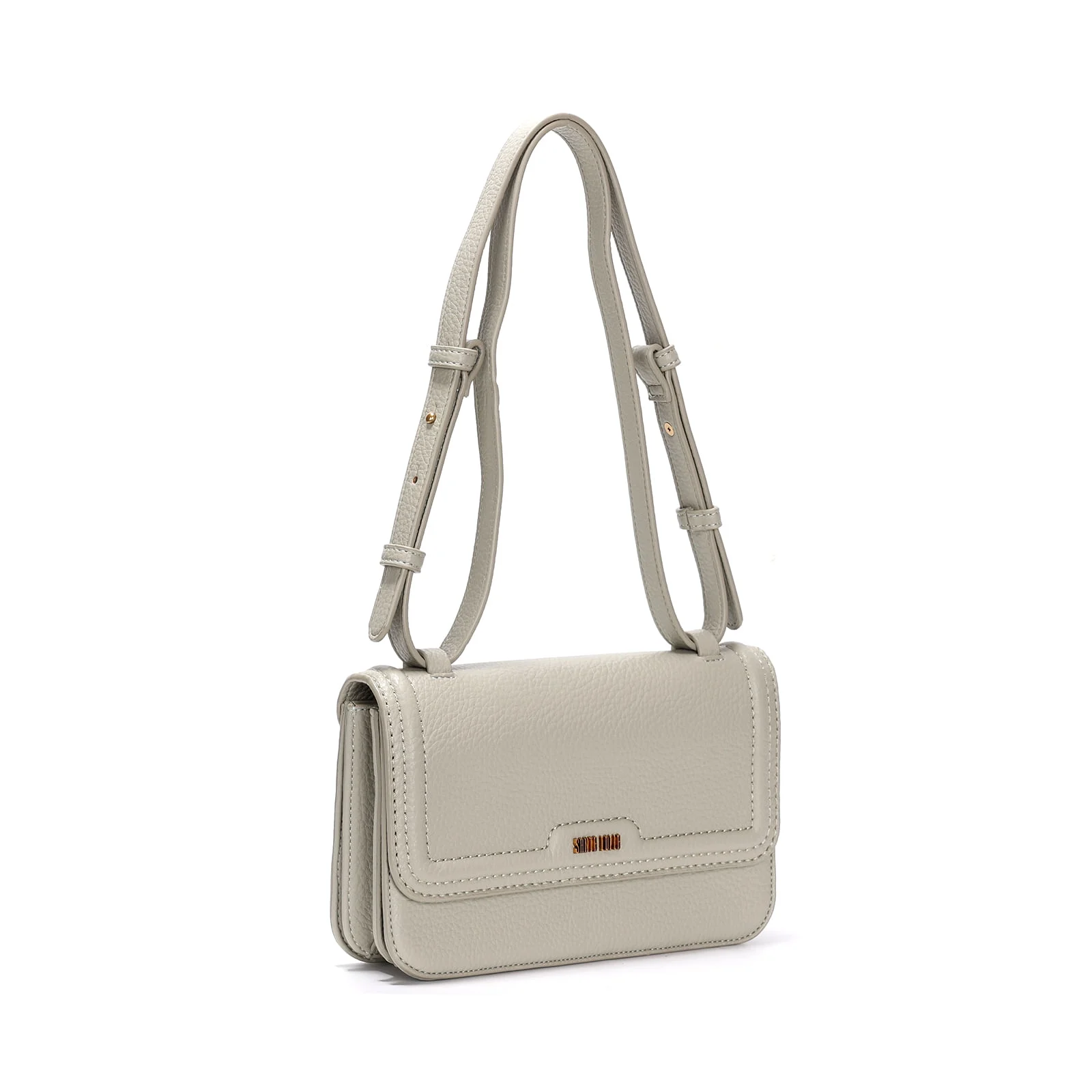 Bolsa  Verde Quadrada Transversal - vista 2 de 3