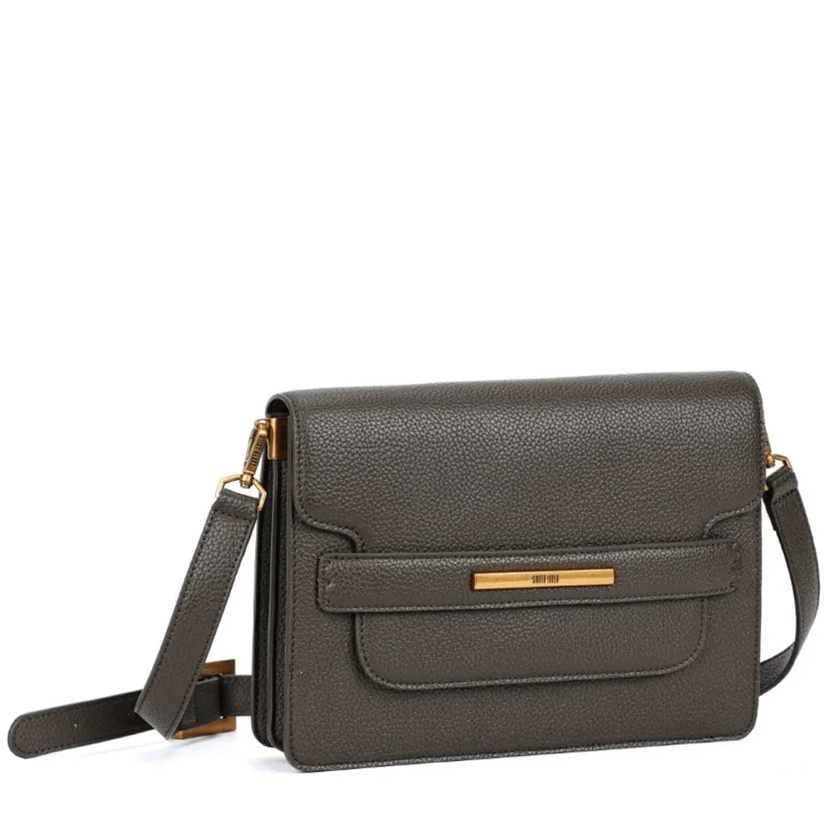 Bolsa Tiracolo Verde Militar Alça Removível - vista 2 de 6