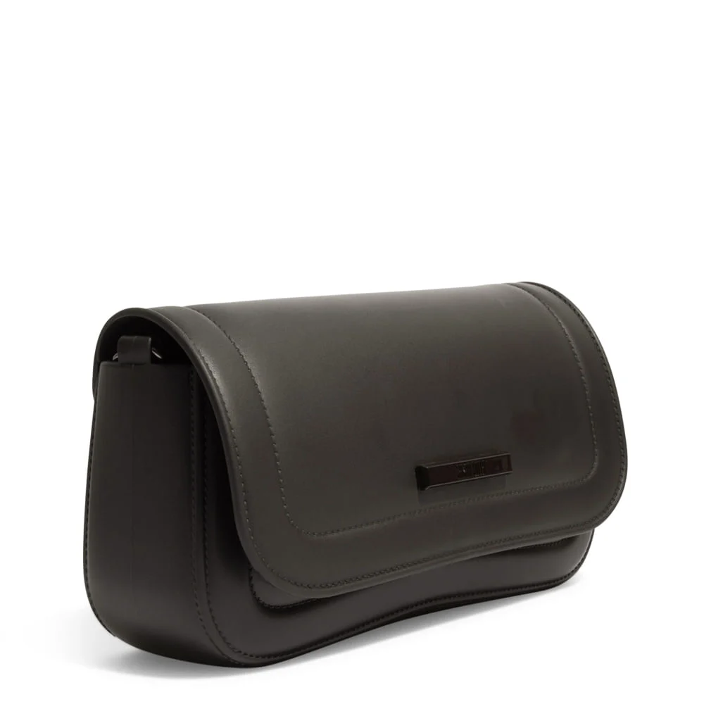 Bolsa Borracha Transversal Preta - vista 2 de 4