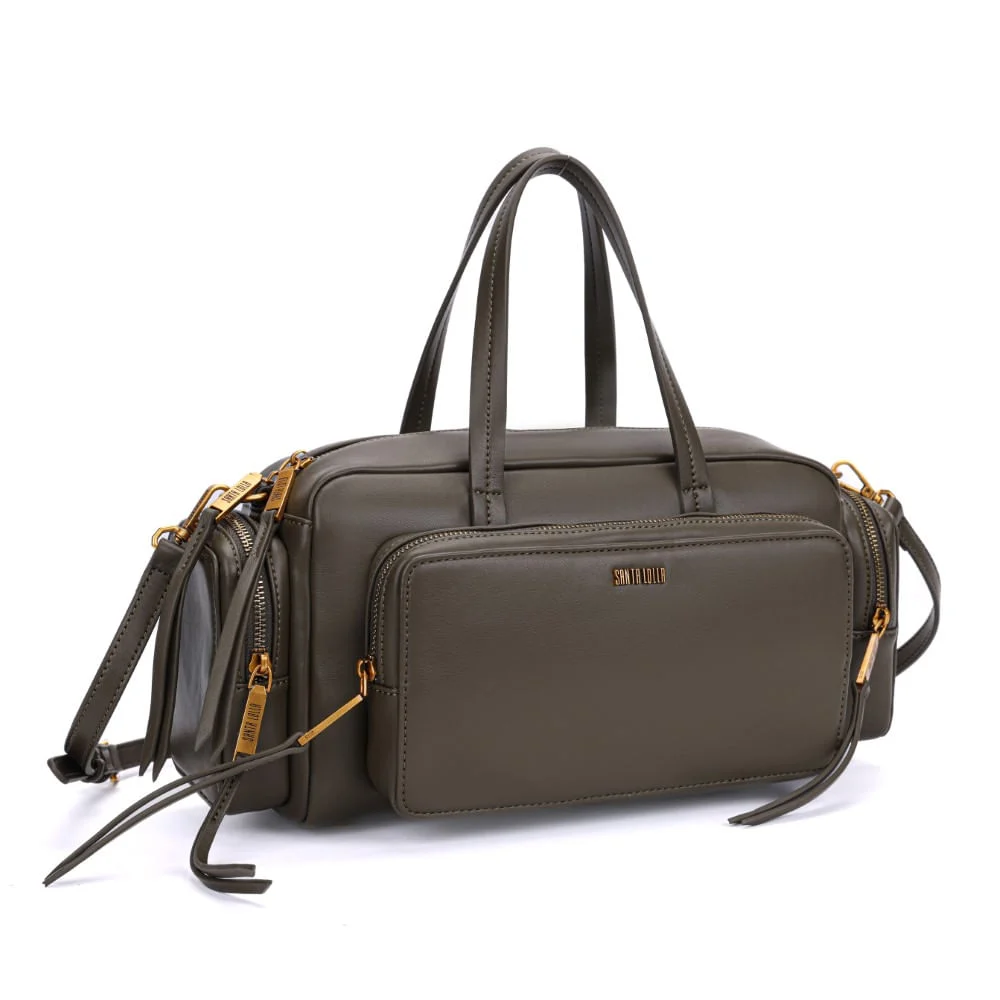 Bolsa Verde Militar Soft Grande Duas Alças - vista 2 de 7