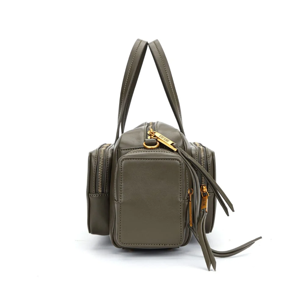 Bolsa Verde Militar Soft Grande Duas Alças - vista 4 de 7