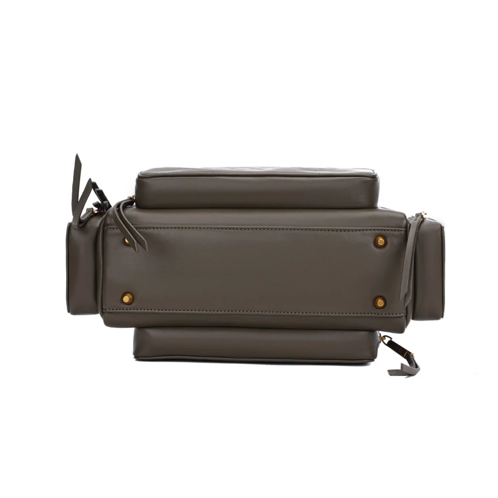 Bolsa Verde Militar Soft Grande Duas Alças - vista 6 de 7