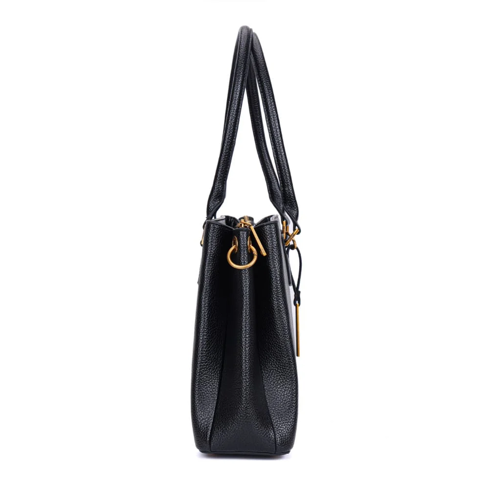Bolsa Tote Bag Floater Preta Alça Transversal - vista 4 de 7