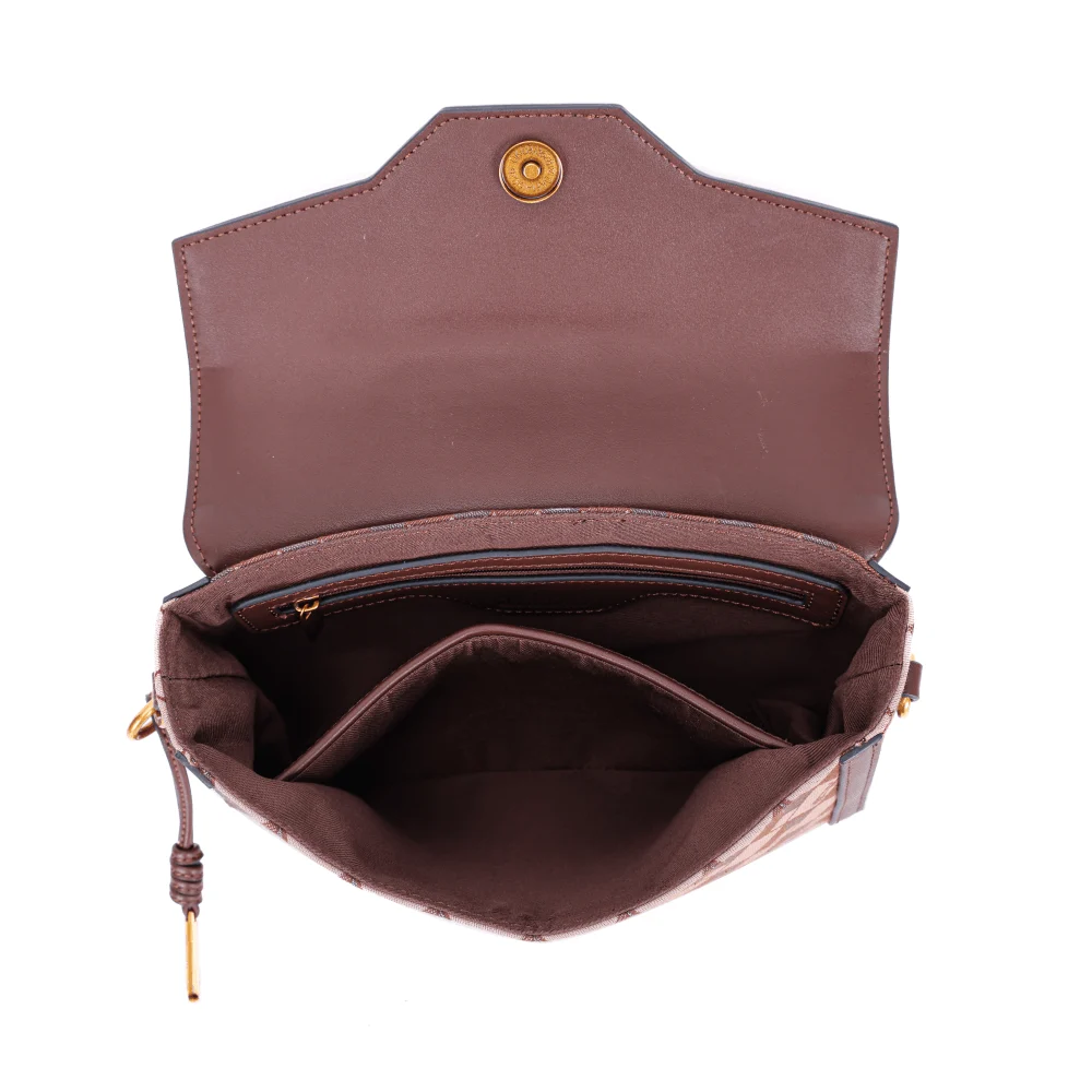 Bolsa Marrom Tiracolo Quadrada - vista 7 de 7