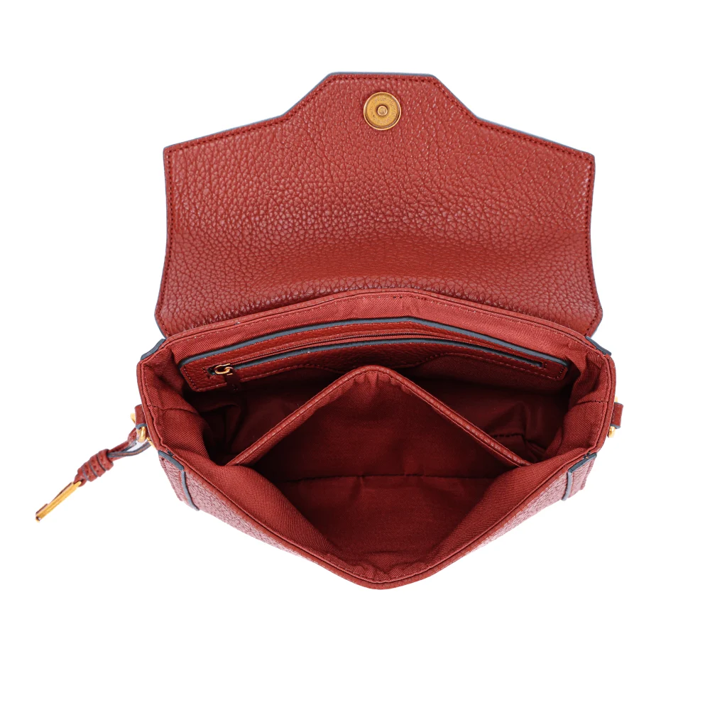 Bolsa Marrom Tiracolo Quadrada - vista 7 de 7