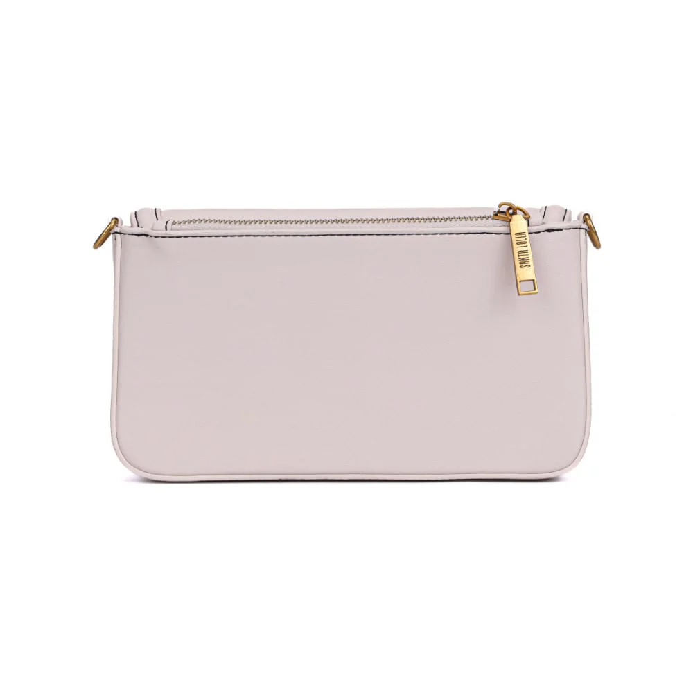 Bolsa Off White Pesponto Pequena Transversal - vista 5 de 7