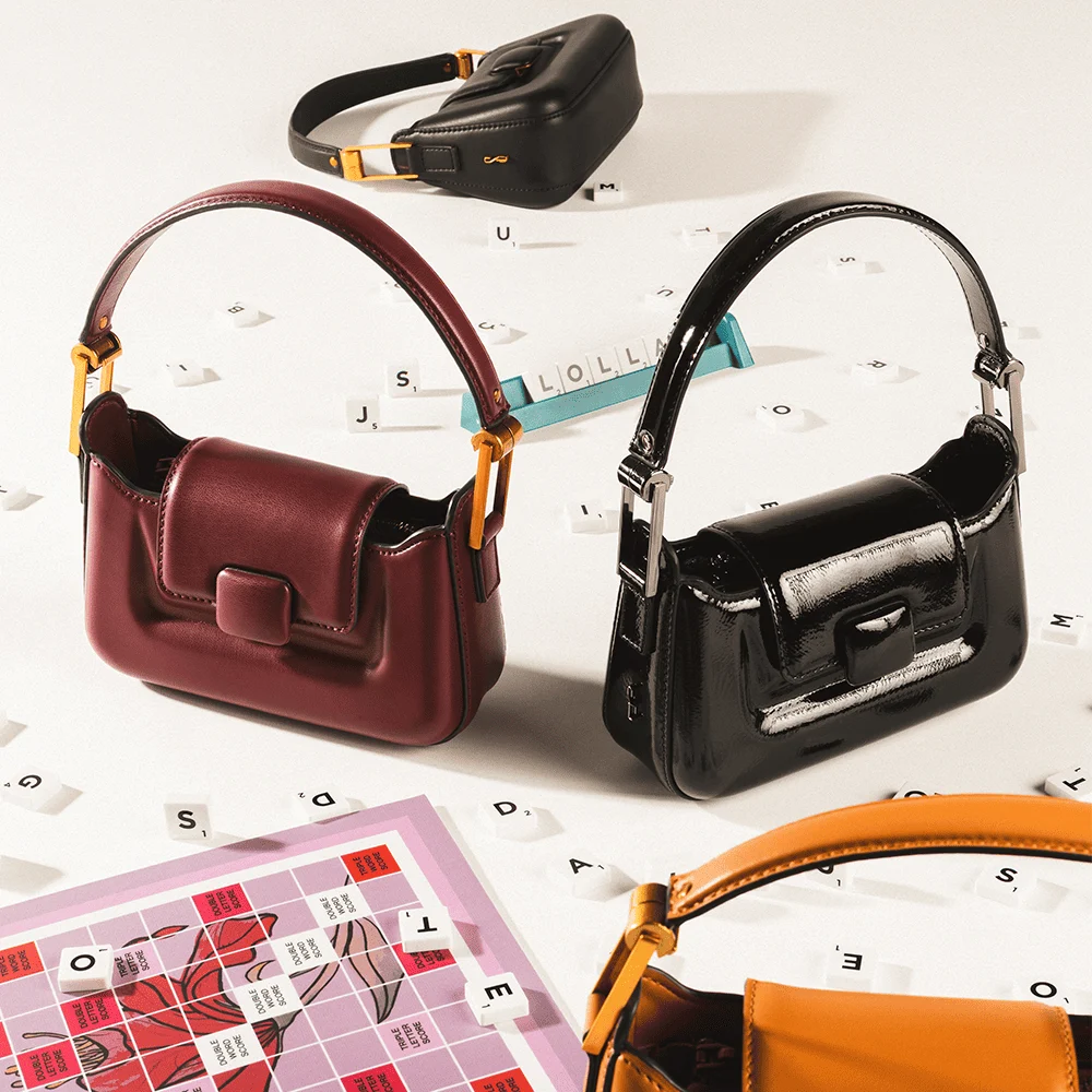 Bolsa Pequena Soft Preta Alça Dupla - vista 10 de 10