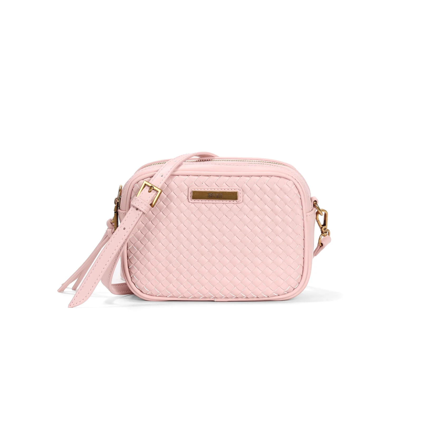 Bolsa Pequena Rosa Candy Material Soft Alça Transversal - vista 1 de 3