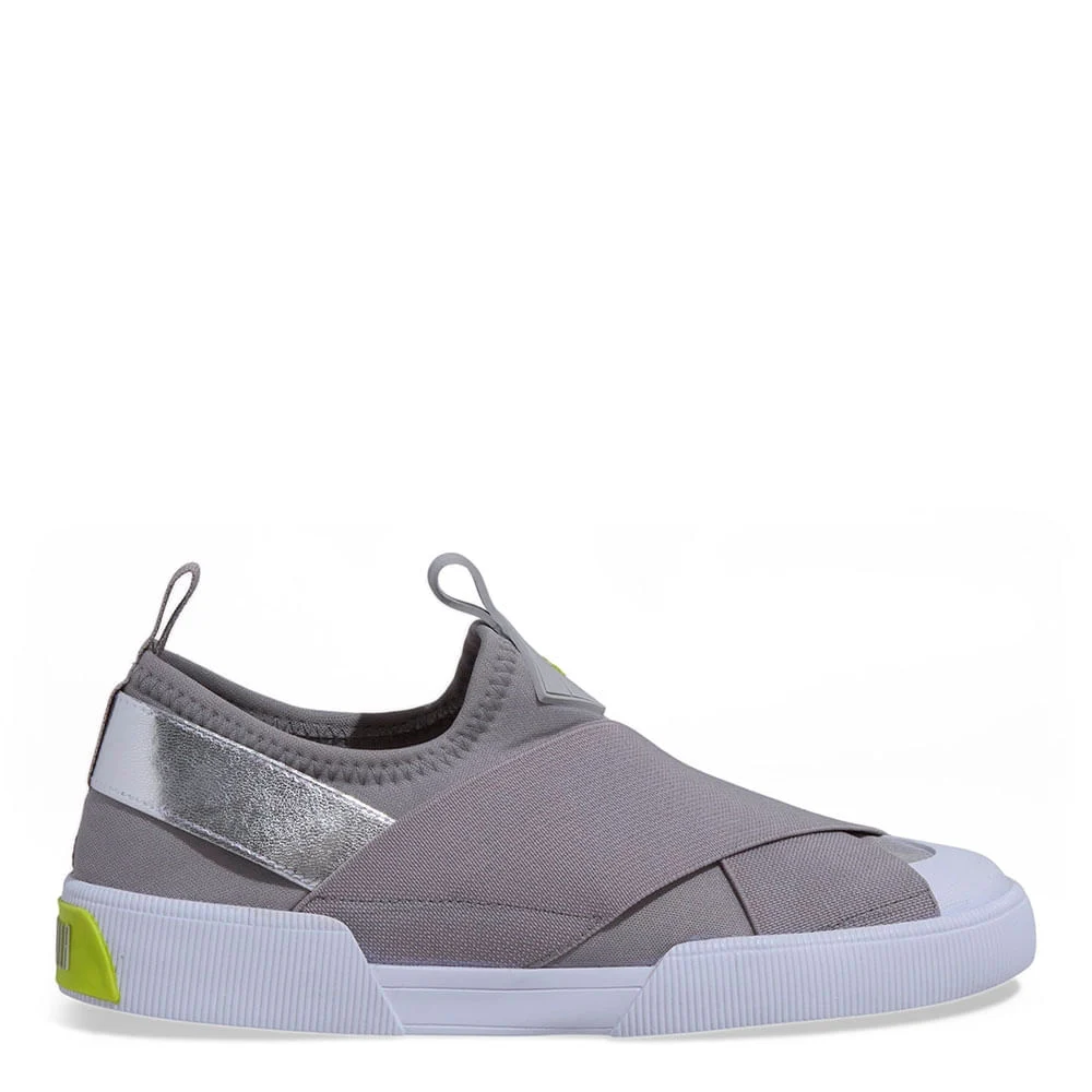 Tênis Slip On Neoprene Elásticos Prata - vista 1 de 4
