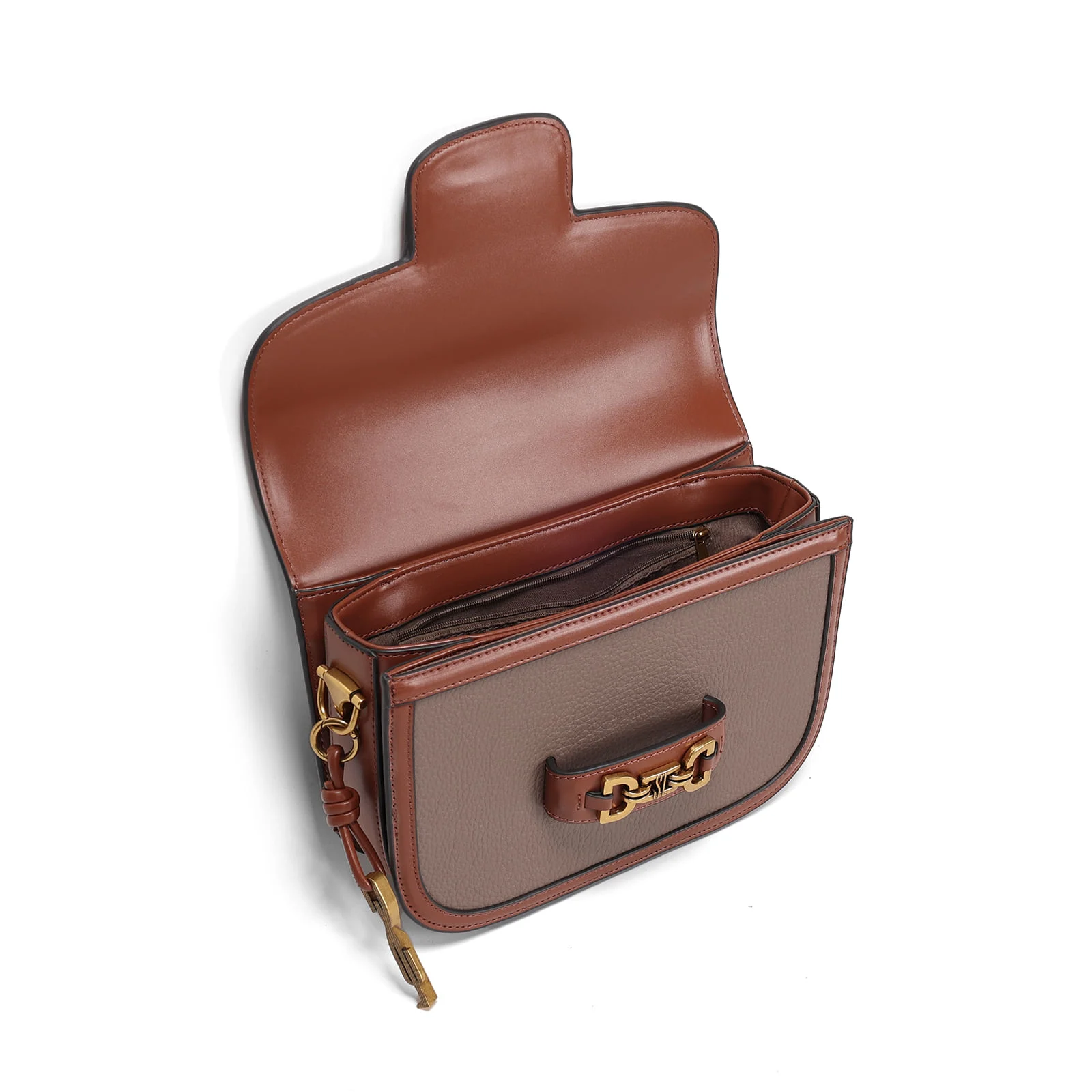 Bolsa Floater Alça De Ombro Cinza Stone Bridão - vista 3 de 3