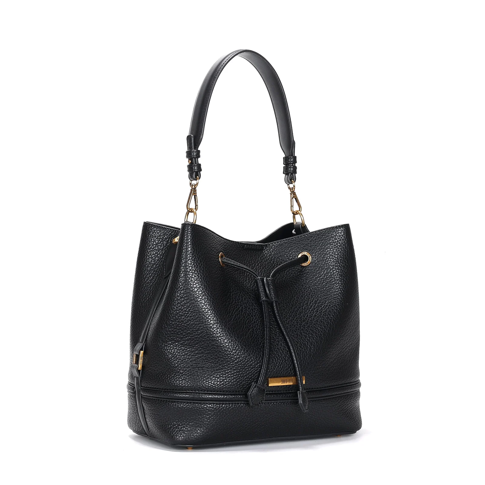 Bolsa Bucket Floater Preto Transversal - vista 2 de 4