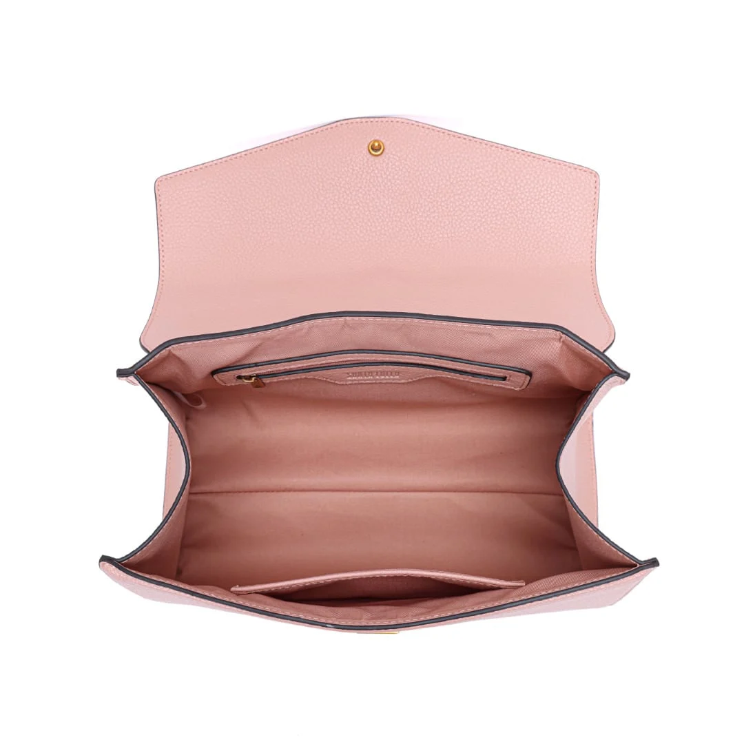 Bolsa Quadrada Rosa Floater Transversal - vista 5 de 6