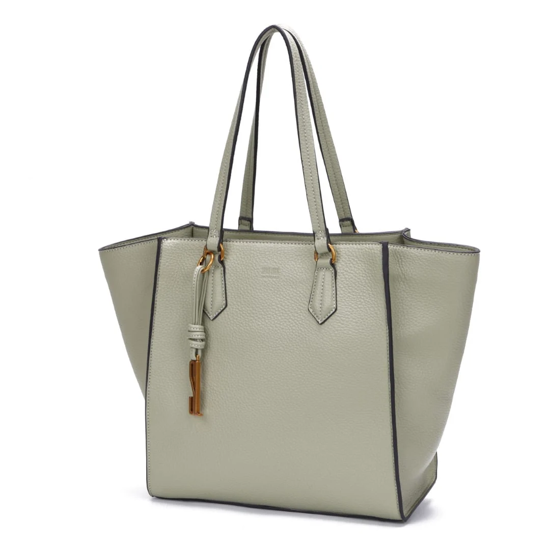 Bolsa Shopper Verde Sage Floater Estruturada Alça De Ombro - vista 4 de 8