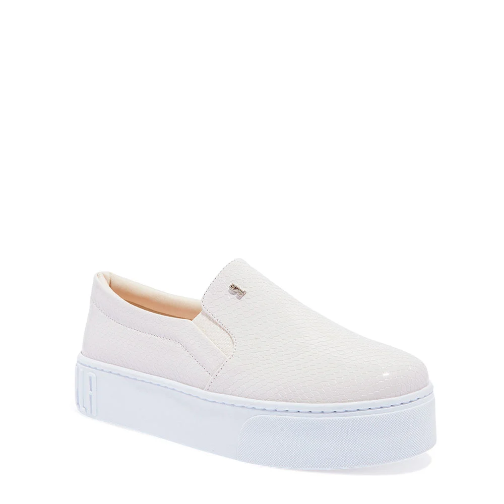 Tênis Slip On Salamanca Off White Sola Alta - vista 2 de 4