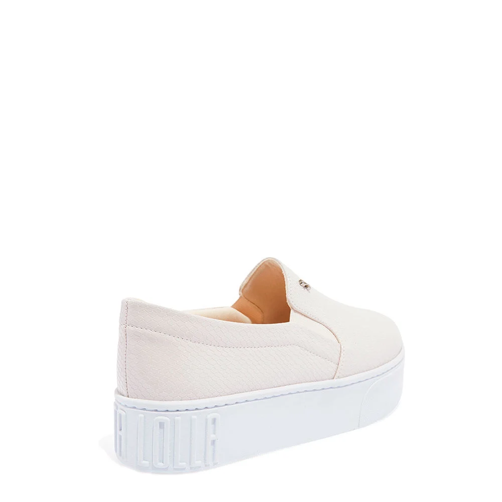 Tênis Slip On Salamanca Off White Sola Alta - vista 4 de 4