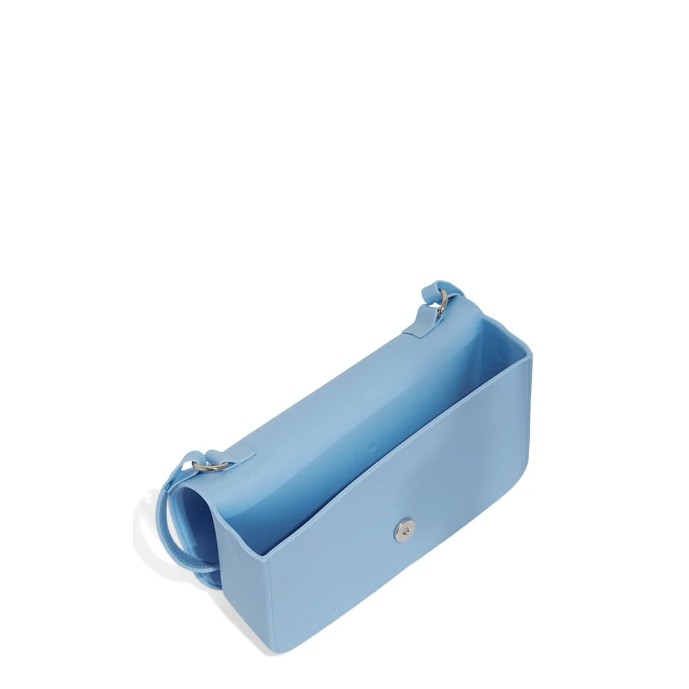 Bolsa Borracha Azul Alça Transversal - vista 3 de 3